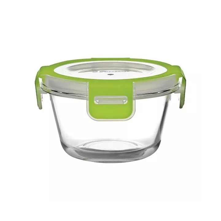 BOÎTE DE CONSERVATION ROND EN VERRE 340CL AVEC COUVERCLE PASABAHCE