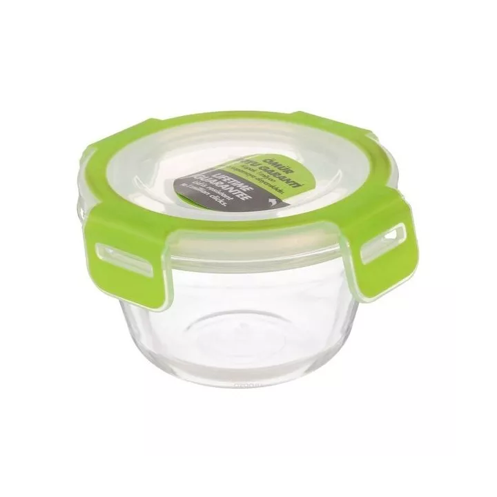 BOÎTE DE CONSERVATION ROND EN VERRE 340CL AVEC COUVERCLE PASABAHCE