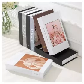FAUX LIVRE DÉCORATIF 27*17.5*3.5CM FAUX LIVRE DÉCORATIF 27*17.5*3.5CM