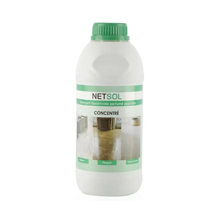 DÉTERGENT BACTÉRICIDE PARFUMÉ POUR SOLS 1L NET SOL