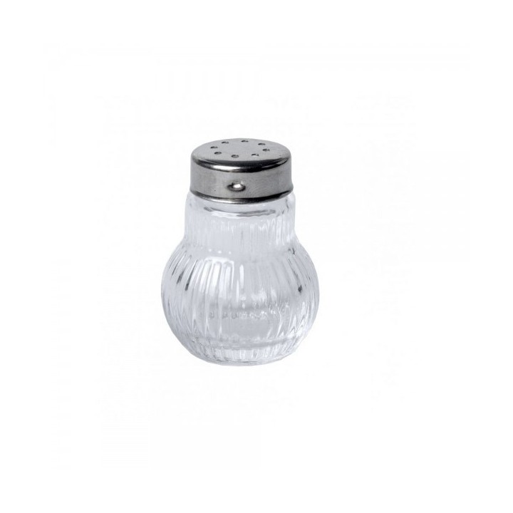 SALIÈRE OU POIVRIÈRE EN VERRE FACKELMANN