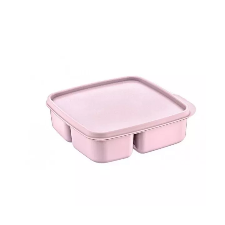 BOITE À REPAS À 3 COMPARTIMENTS CARRÉ BEE HOME