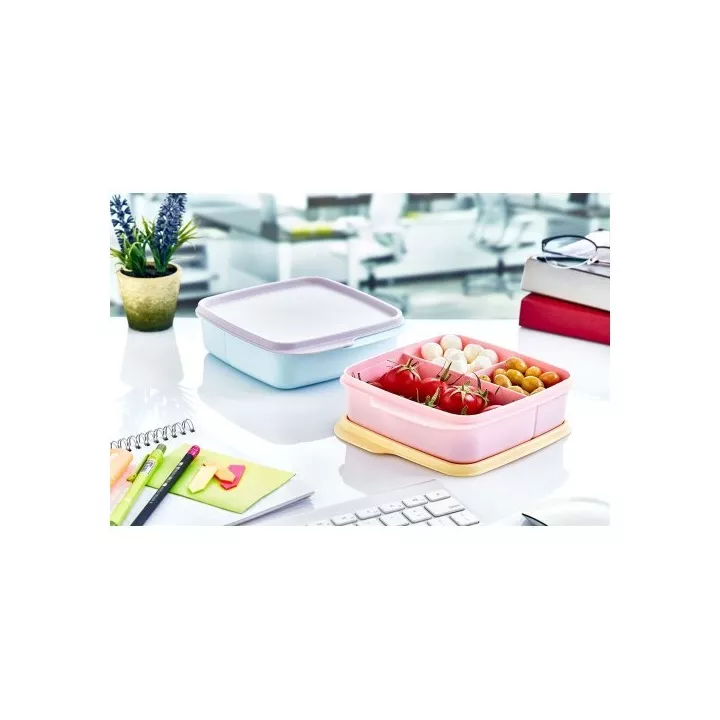 BOITE À REPAS À 3 COMPARTIMENTS CARRÉ BEE HOME