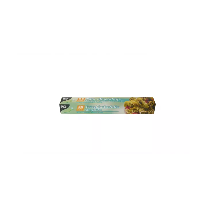 ROULEAU FILM ÉTIRABLE ALIMENTAIRE 29CM*30M PAPSTAR