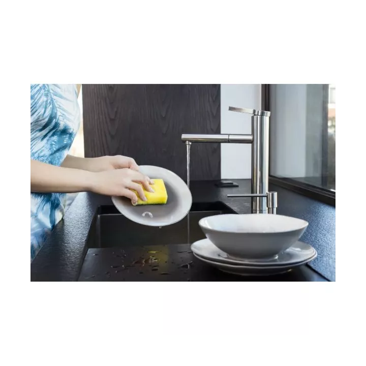 LOT DE 5 EPONGES À VAISSELLE MOUSSE TIPTOP VILEDA