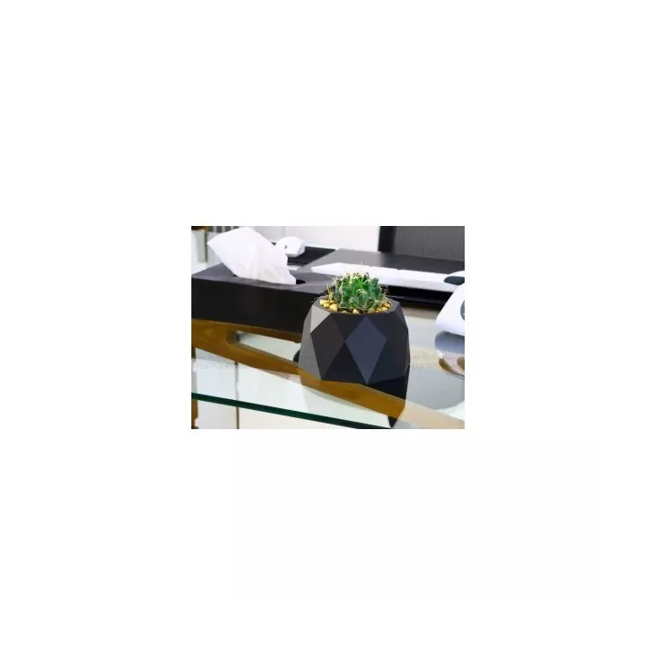 ENSEMBLE DE 3 PIÈCES EN PLASTIQUE DE DÉCORATION FORME DIAMANT SOTUFAB PLAST