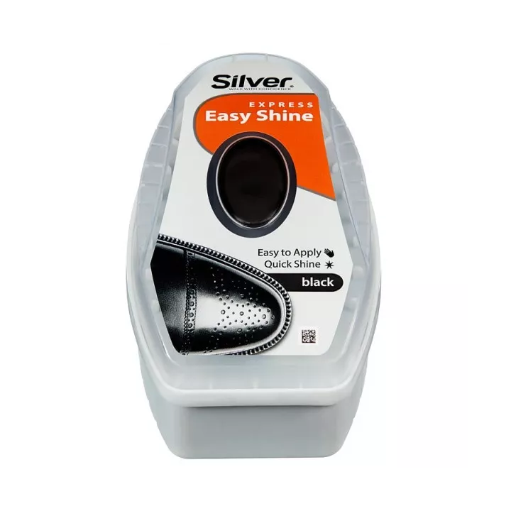 ÉPONGE CIRAGE NOIR 6ML SILVER