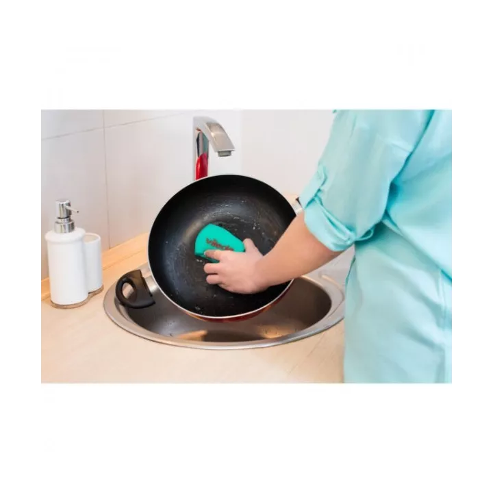 LOT DE 3 EPONGES PURE ACTIVE VILEDA