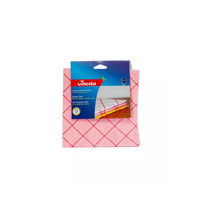 LOT DE 2 LAVETTES VILEDA