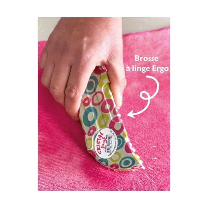 BROSSE À LINGE ERGO CRISTAL