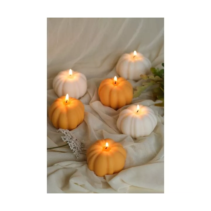 BOUGIE CITROUILLE Ø5CM LA MAISON PARAFFINE