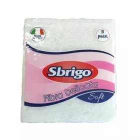 LOT DE 3 JEX CARRÉ SOFT BLANC SBRIGO LOT DE 3 JEX CARRÉ SOFT BLANC SBRIGO