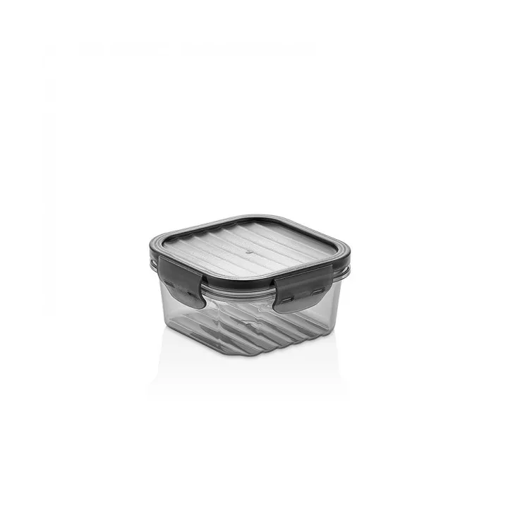 BOÎTE DE CONSERVATION CARRÉ AVEC COUVERCLE 400ML QUICK