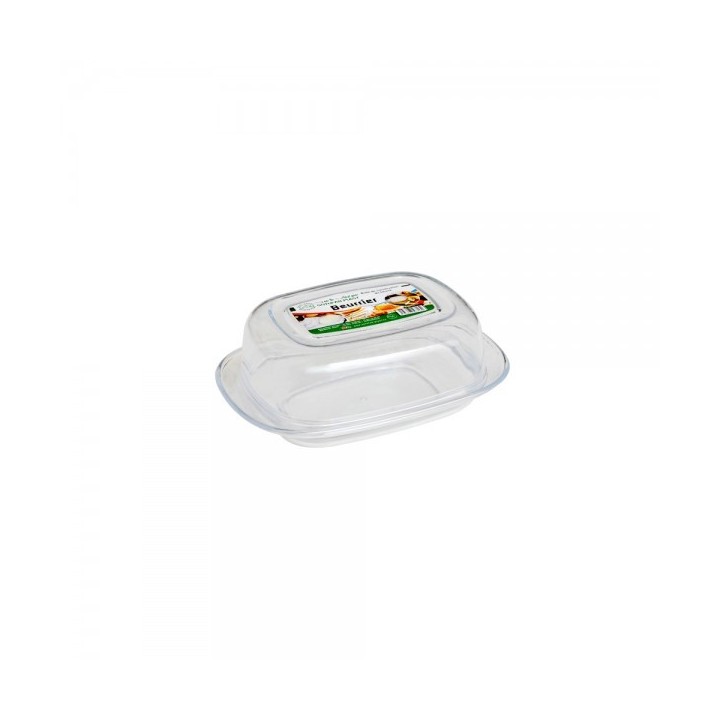 BEURRIER AVEC COUVERCLE TRANSPARENT SOTUFAB PLAST