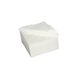 PAQUET DE SERVIETTE EN PAPIER 30*30CM BLANC