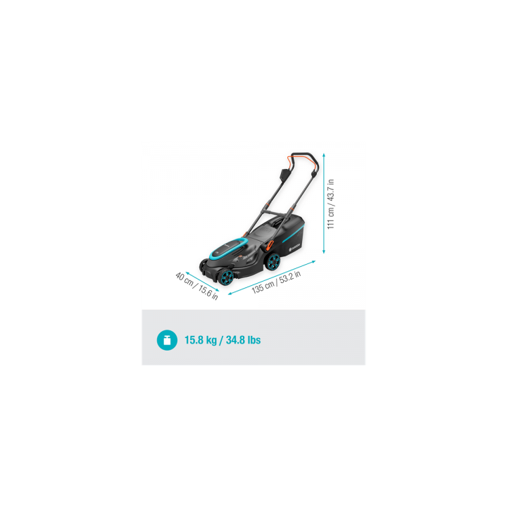 TONDEUSE POWERMAX 37/36V P4A GARDENA