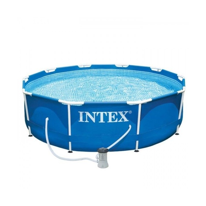 PISCINE RONDE 3.05Mx76CM AVEC FILTRE INTEX PISCINE RONDE 3.05Mx76CM AVEC FILTRE INTEX