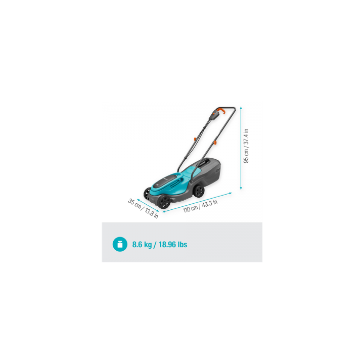 TONDEUSE POWERMAX 30/18V P4A GARDENA