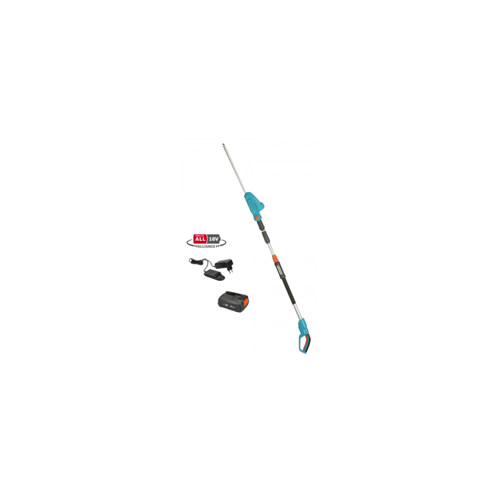 TAILLE -HAIES SUR PERCHE THS42/18V P4A AVEC BATTERIE GARDENA