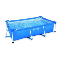 PISCINE TUBULAIRE RECTANGULAIRE 220*150*60CM INTEX