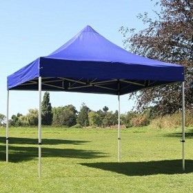 TENTE 3*3M TISSU UNI SOCLE BLANC