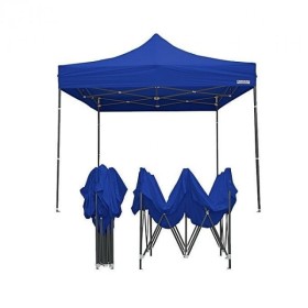 TENTE 3*3M TISSU UNI SOCLE NOIR