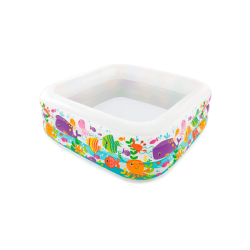PISCINE GONFLABLE CARRÉE 159*159*50CM INTEX
