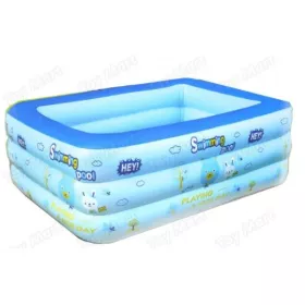 PISCINE GONFLABLE RECTANGULAIRE 190*145*60CM