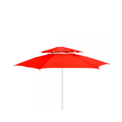 PARASOL DE PLAGE DOUBLE CHAPITEAUX Ø2.1M PARASOL DE PLAGE DOUBLE CHAPITEAUX Ø2.1M