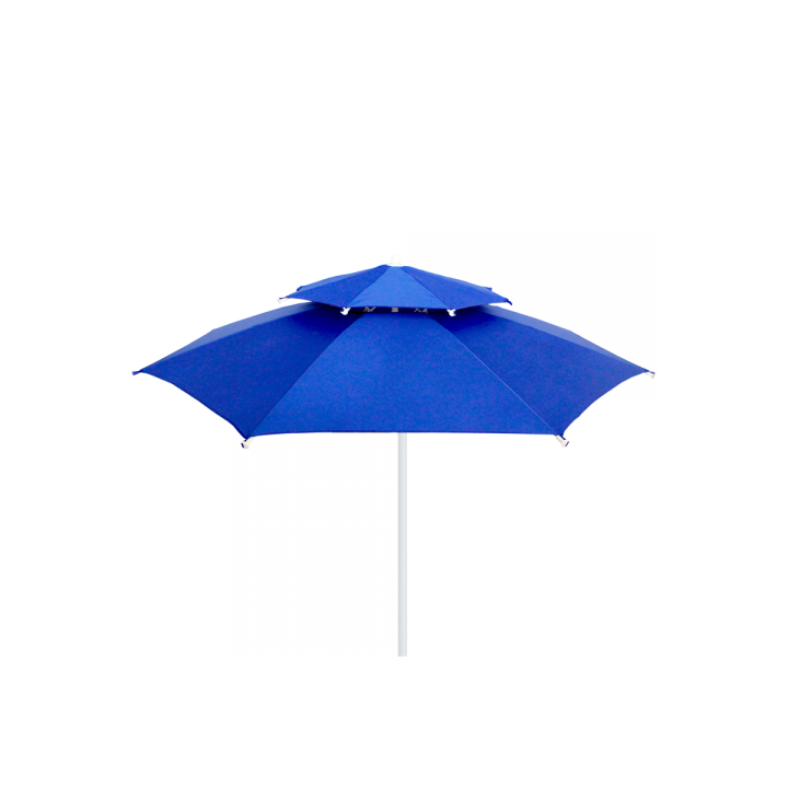 PARASOL DE PLAGE DOUBLE CHAPITEAUX Ø2.1M PARASOL DE PLAGE DOUBLE CHAPITEAUX Ø2.1M