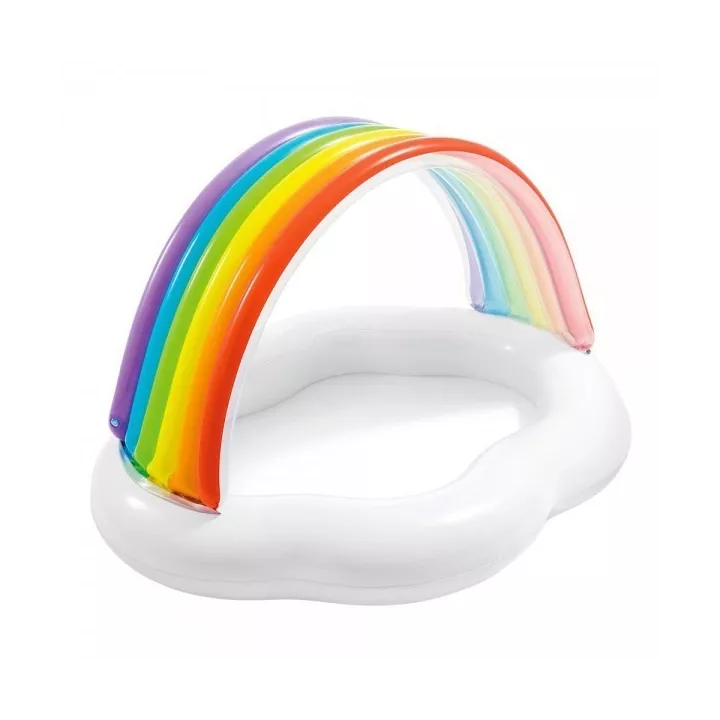 PISCINE GONFLABLE RAINBOW 142*119*84CM INTEX