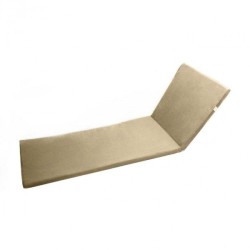 MATELAS CHAISE LONGUE 180x55x5 CM BEIGE POUFFY MATELAS CHAISE LONGUE 180x55x5 CM BEIGE POUFFY