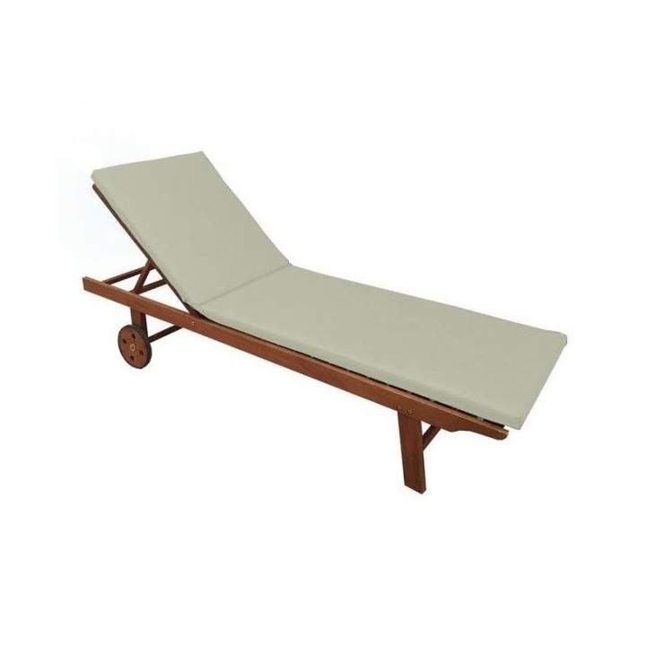 MATELAS CHAISE LONGUE 180x55x5 CM BEIGE POUFFY MATELAS CHAISE LONGUE 180x55x5 CM BEIGE POUFFY