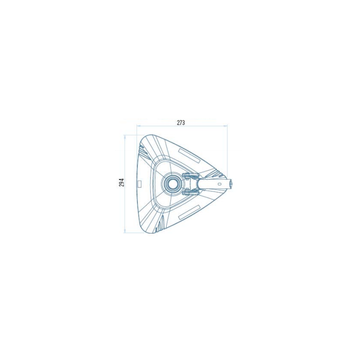 TÊTE DE BALAI TRIANGULAIRE SHARK ASTRALPOOL TÊTE DE BALAI TRIANGULAIRE SHARK ASTRALPOOL