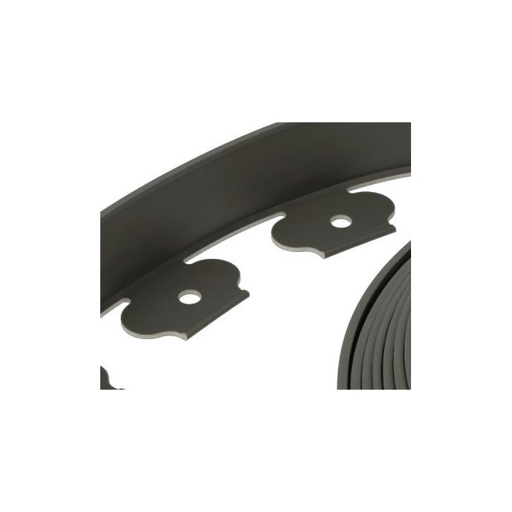 BORDURE DE GAZON FLEXIBLE 5CM*10M AVEC 30 PIQUETS HOTECHE