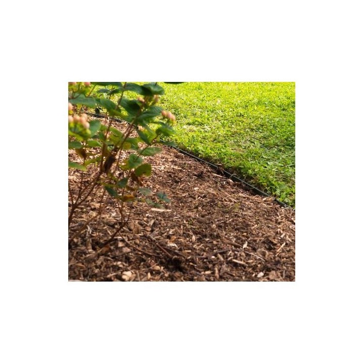 BORDURE DE GAZON FLEXIBLE 5CM*10M AVEC 30 PIQUETS HOTECHE