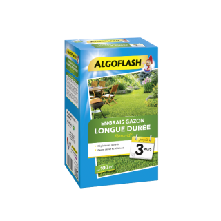 ENGRAIS GAZON LONGUE DUREE 3 MOIS 3KG ALGOFLASH ENGRAIS GAZON LONGUE DUREE 3 MOIS 3KG ALGOFLASH