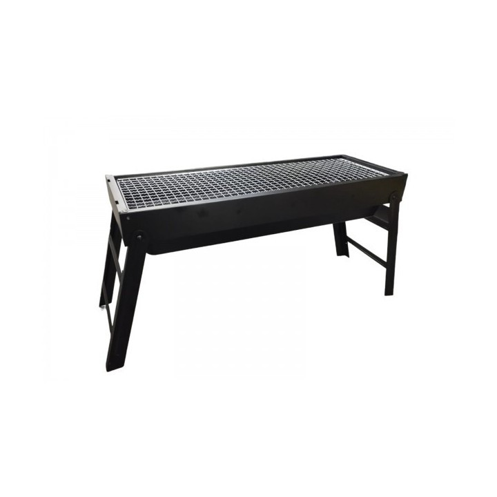 BARBECUE PLIABLE RECTANGULAIRE À CHARBON 60*22CM