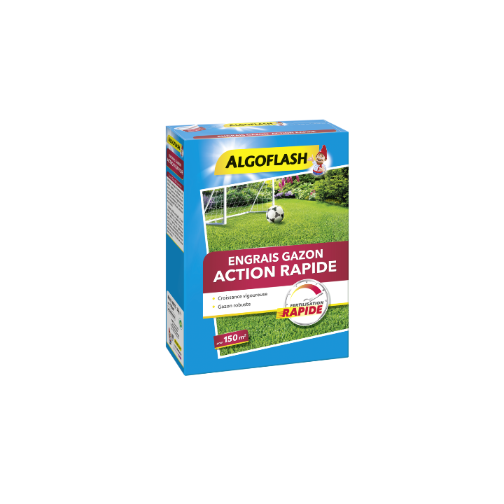 ENGRAIS GAZON ACTION RAPIDE 3KG ALGOFLASH ENGRAIS GAZON ACTION RAPIDE 3KG ALGOFLASH