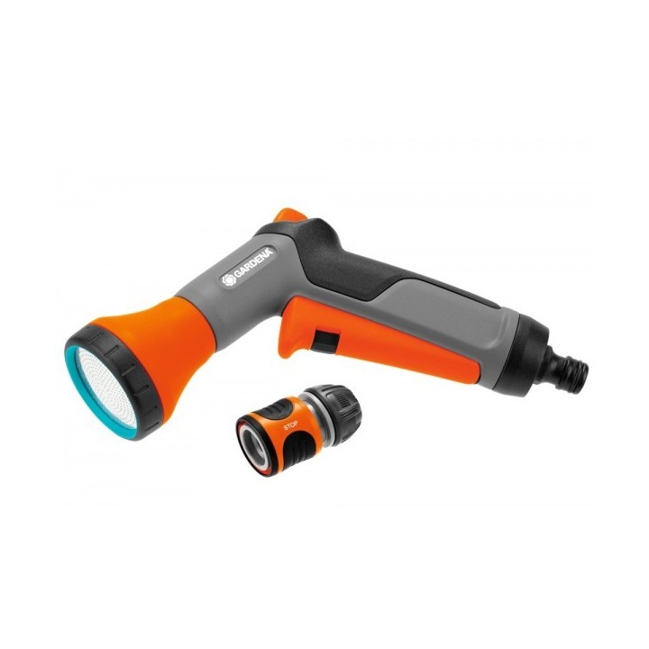 PISTOLET-ARROSOIR MULTIJET CLASSIC AVEC RACCORD AQUASTOP GARDENA PISTOLET-ARROSOIR MULTIJET CLASSIC AVEC RACCORD AQUASTOP GARDENA