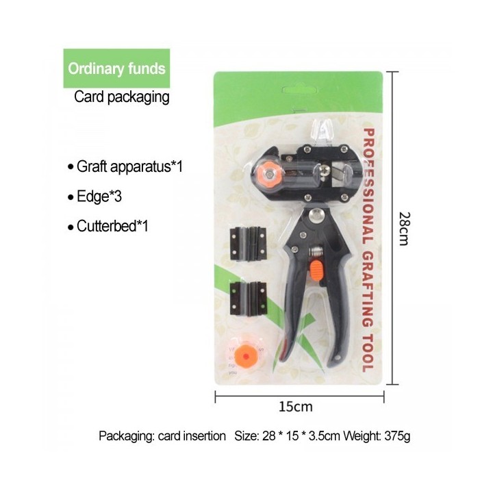 KIT CISEAU DE GREFFAGE AVEC 2 LAMES KIT CISEAU DE GREFFAGE AVEC 2 LAMES