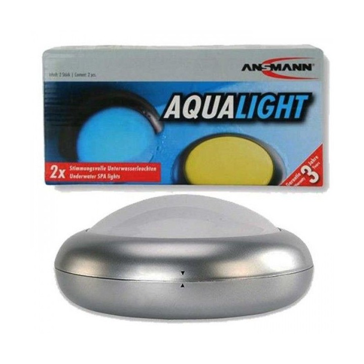 LOT DE 2 LAMPES LED AQUALIGHT ANSMANN LOT DE 2 LAMPES LED AQUALIGHT ANSMANN