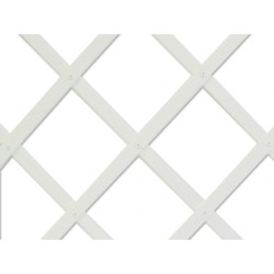 TREILLIS EN PVC EXTENSIBLE 0.5*1.5M BLANC NORTENE TREILLIS EN PVC EXTENSIBLE 0.5*1.5M BLANC NORTENE