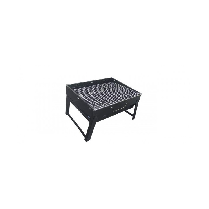 MINI BARBECUE PLIABLE RECTANGULAIRE À CHARBON 35*25CM
