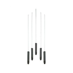 LOT DE 5 BROCHETTES INOX ALGON LOT DE 5 BROCHETTES INOX ALGON