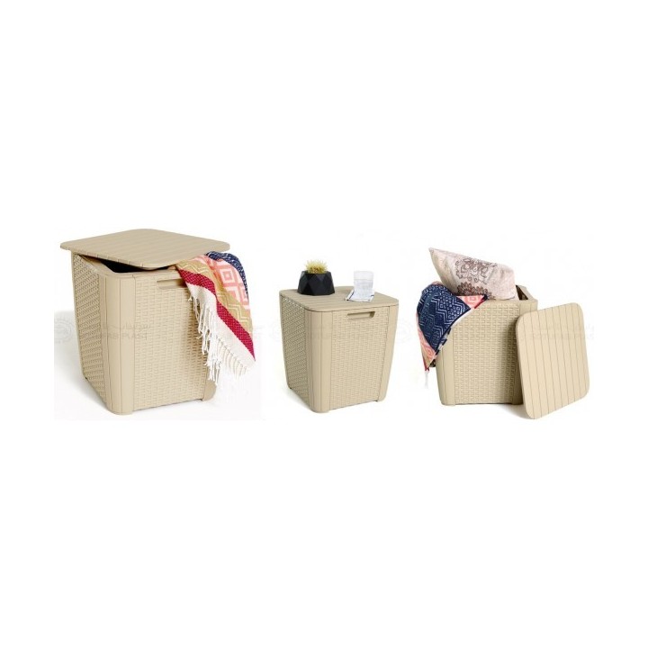 TABLE BASSE COFFRE ROTIN SOTUFAB PLAST TABLE BASSE COFFRE ROTIN SOTUFAB PLAST