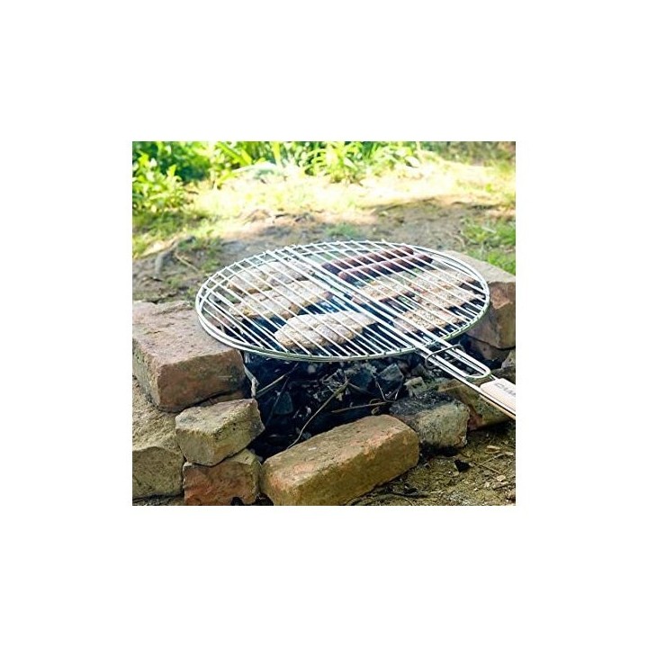 GRILLE BARBECUE DOUBLE RONDE Ø31CM FACKELMANN