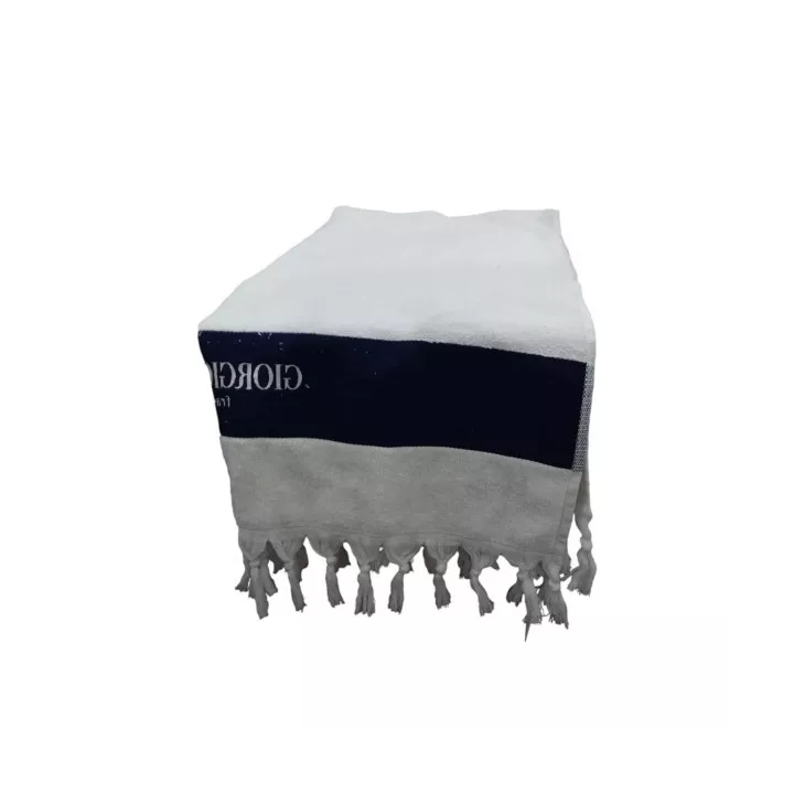 SERVIETTE DE PLAGE 130*70CM BLANCHE