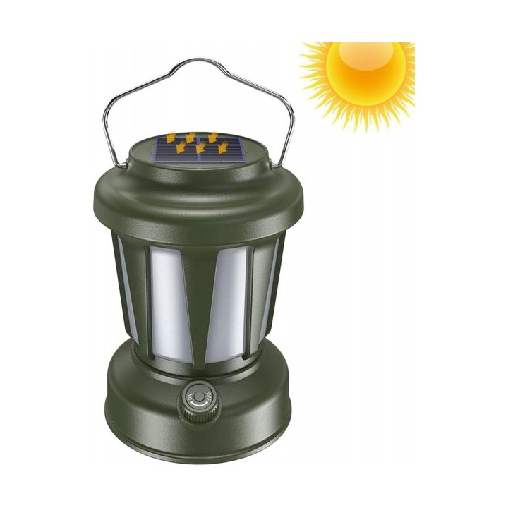 LAMPE DE CAMPING RECHARGEABLE AVEC LUMIÈRE RÉGLABLE
