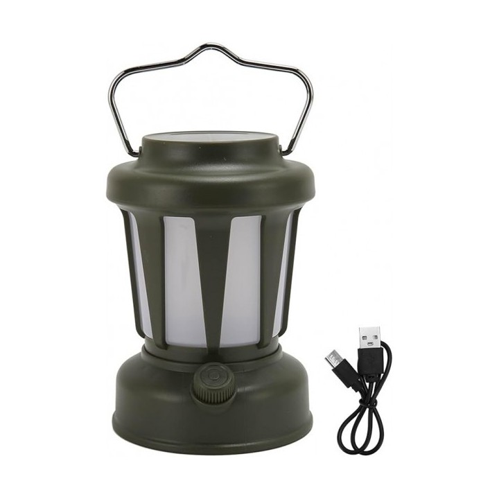 LAMPE DE CAMPING RECHARGEABLE AVEC LUMIÈRE RÉGLABLE